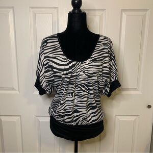 Vintage Weavers Zebra Blouse
